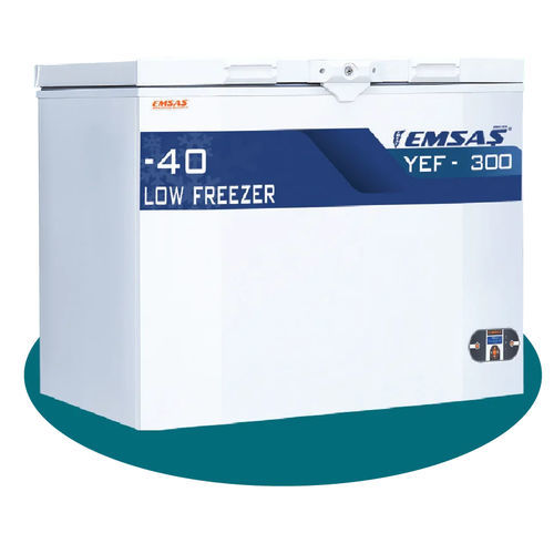 Gefrierschrank für Blutplasma - YEF 300 - EMSAS - Labor / horizontal / 1 Tür