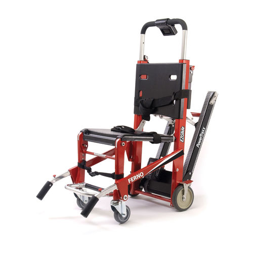 Transportstuhl für den Innenraum - EZ Glide POWERTraxx - Ferno International - für Außenbereich / mit Treppensteighilfe / ergonomisch