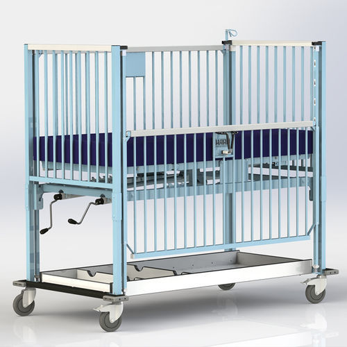 Wiege für Krankenhäuser / für Kinder - STANDARD  - HARD Manufacturing CO., INC - Trendelenburg / Schale / elektrisch