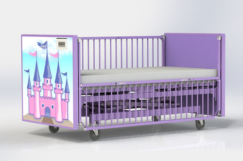 Krankenhausbett - LAURIE  - HARD Manufacturing CO., INC - elektrisch / für Kinder / höhenverstellbar