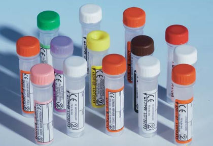 Zylinderförmiger Probenahmeröhrchen - PAEDxx series - International Scientific Supplies Ltd - Blut / Polypropylen / für Probennahme