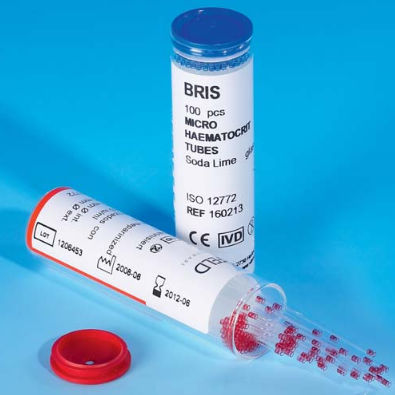 Zylinderförmiger Probenahmeröhrchen - GC00xx series - International Scientific Supplies Ltd - Kapillarblut / für Probennahme