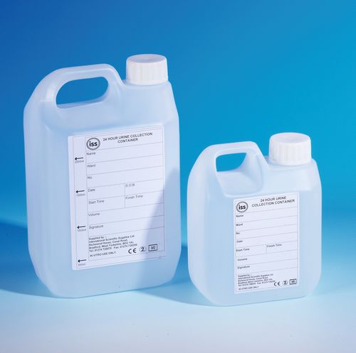 Probenbehälter für 24-Std.-Urin - UR24xx series - International Scientific Supplies Ltd - Polyethylen
