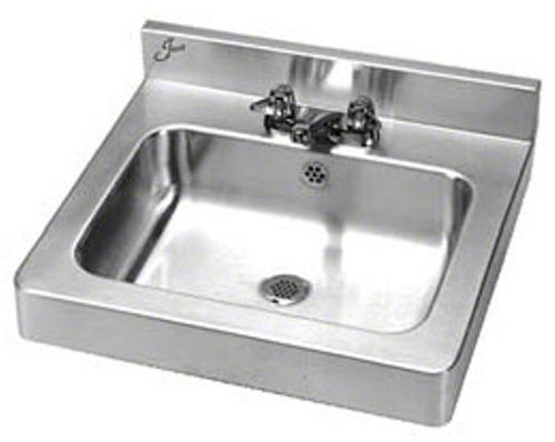Spüle / 1 Station - A-33338 - Just Manufacturing - Edelstahl / wandmontiert