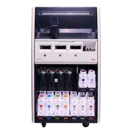 Automatisches Probenvorbereitungsgerät - BOND-III - Leica Biosystems - Diagnose / Immunohistochimie / zur Färbung von Objektträgern