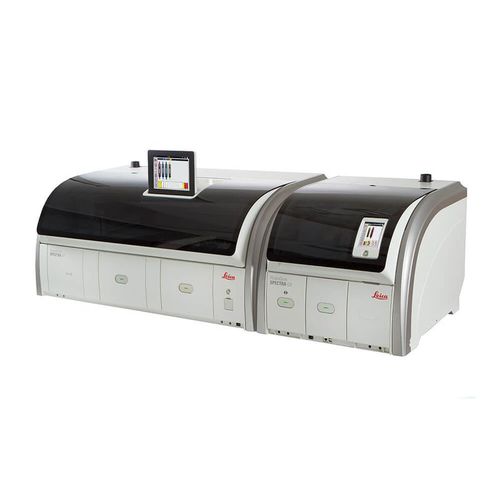 Laborautomatisierungssystem für Flüssigkeitenhandling - HistoCore SPECTRA - Leica Biosystems - postanalytisch / für Laboranalysatoren / Workflow