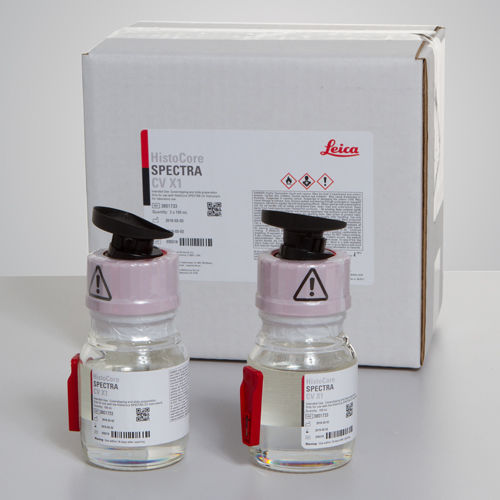 Reagenz / als Lösung - HistoCore SPECTRA CV X1 - Leica Biosystems - Lösemittel / für die Histologie / flüssig