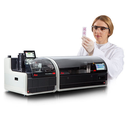 Automatisiertes Probenvorbereitungsgerät - HistoCore CHROMAX - Leica Biosystems - für Histologielabor / Labor / zur Färbung von Objektträgern