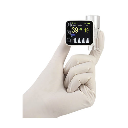 Kapnographie-Patientenmonitor - Capno Cube - Lepu Medical - Handgerät / Atemfrequenz / Notfall