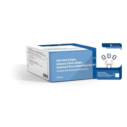 Testkit für Infektionskrankheiten - Lepu Medical - Antigene / SARS-COV-2 / Influenza A