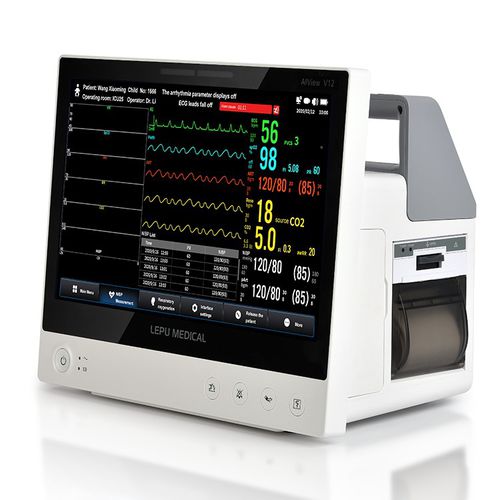 Tischgerät-Patientenmonitor - AIView V10 - Lepu Medical - EKG / RESP / TEMP