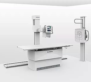 Digitales Röntgensystem - FMT18M - DEL Medical - für multifunktionale Röntgenaufnahmen / mit bodenstehendem Bucky