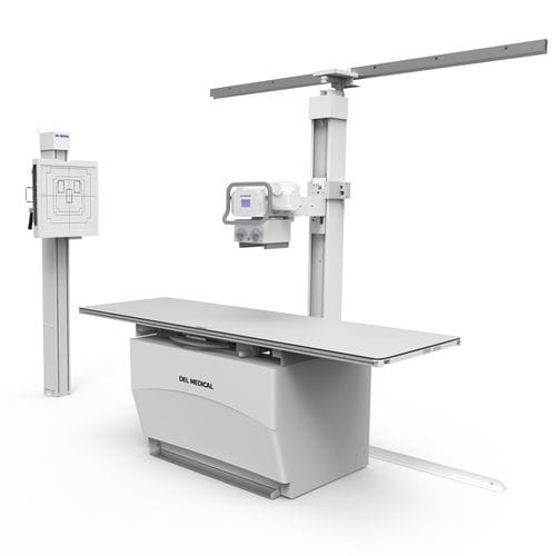 Digitales Röntgensystem - FWFC - DEL Medical - für multifunktionale Röntgenaufnahmen / mit bodenstehendem Bucky