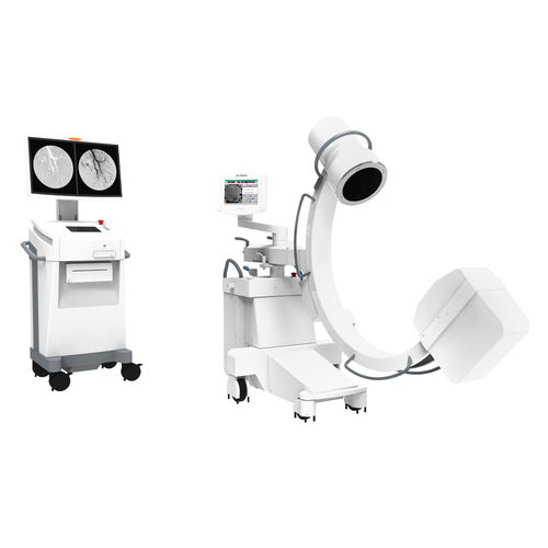 Mobiler C-Bogen - Vision R - DEL Medical - mit Bildverstärkerröhre / mit Videosäule