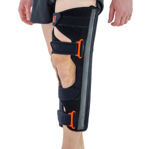 Knie-Stützverband - OKD-03 - Reh4Mat - Streck / mit Knieöffnung / mit beweglichen Verstärkungen