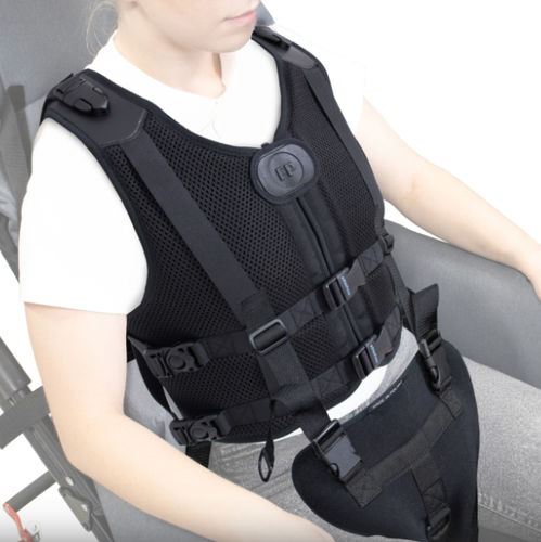 Bruststütze für Rollstühle - Dynamic 6-point chest vest AIR - Reh4Mat - Positionierung / für Behinderte / einstellbar