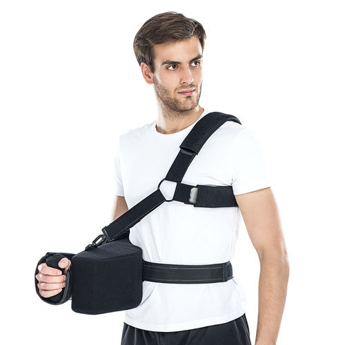 Schulterabduktionskissen-Armschlinge - AM-AO-KG-02 - Reh4Mat - mit Hüftgurt