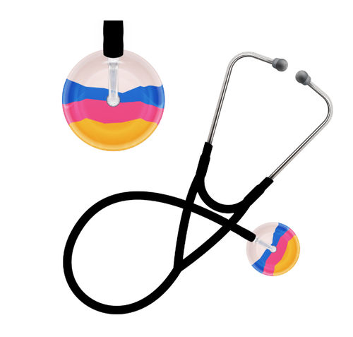 Stethoskop für Kardiologie - Peaks - UltraScope - Flachkopf / Edelstahl