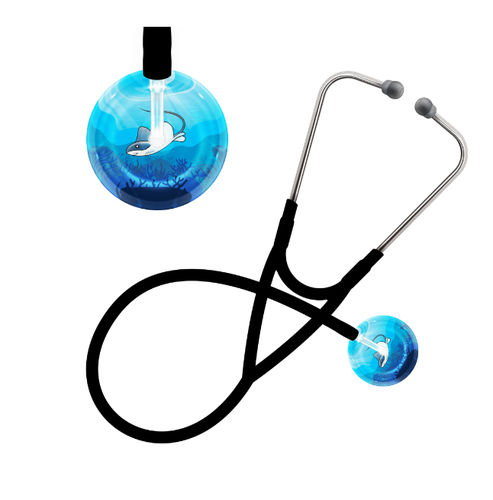 Stethoskop für Kardiologie - Stingray  - UltraScope - für Veterinärmedizin / Flachkopf / Edelstahl