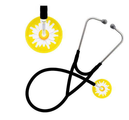 Stethoskop für Kardiologie - Daisy  - UltraScope - Flachkopf / Edelstahl