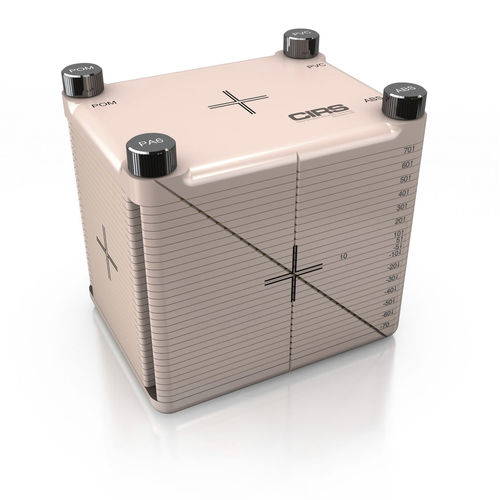 Testphantom für Computertomographie - 037 - CIRS - Gehirn