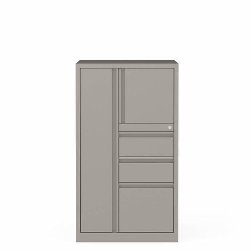 Garderobe für Krankenhaus - 1224P42TBBFL - Global Care - mit Regal / mit Schublade