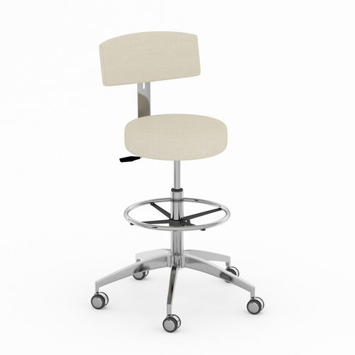 Bürostuhl auf Rollen - LIBRA - ERG international - pneumatisch / höhenverstellbar / Dreh