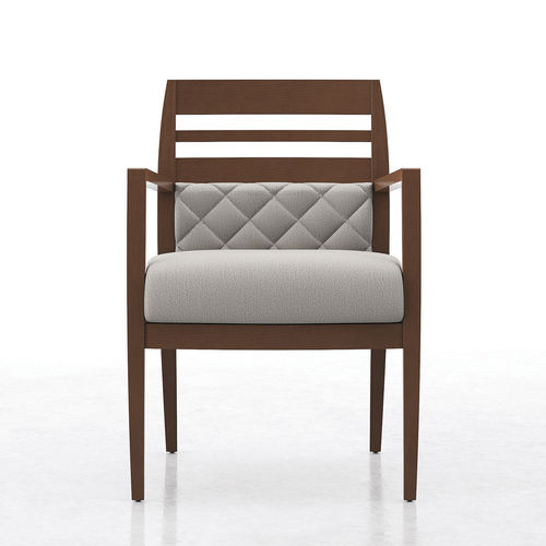 Speisesaal-Bürostuhl - Acquaint - National Office Furniture - für Wartezimmer / für Übergewichtige / mit Armlehnen