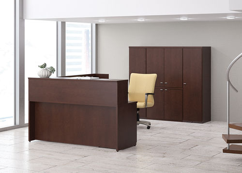 Schreibtisch mit Schublade - Hiland - National Office Furniture - Empfang / für Open Space