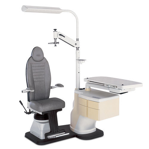 Ophthalmische Arbeitsstation - 65GA NEW OMEGA - Frastema - mit Stuhl / mit Regal