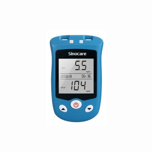 Automatisches Blutzuckermessgerät - Safe AQ UG - Sinocare - Harnsäure / mit Autocoding