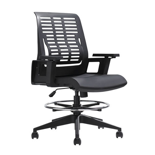 Labor-Bürostuhl - Series 884 CC - Intensa - mit Armlehnen / auf Rollen / pneumatisch