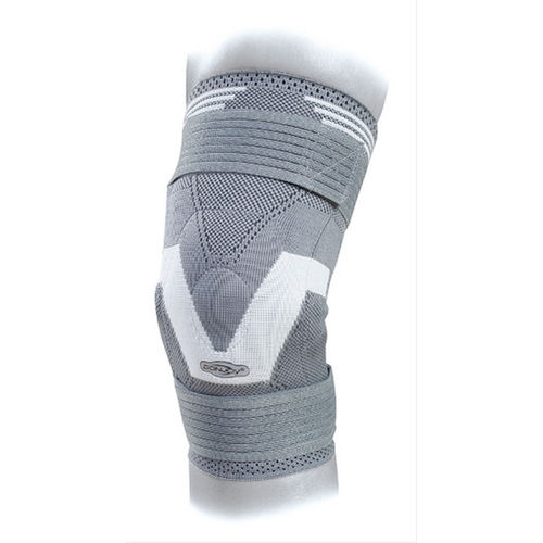 Knie-Stützbandage - Aligua™ Elastic - DonJoy - mit Kniescheibenkissen / mit beweglichen Verstärkungen