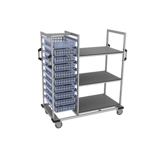 Medizinischer Wagen - CT431000000 - MEDICAL MODULAR SYSTEM S.A. (MMS) - für Kliniken / Mehrzweck / Gips