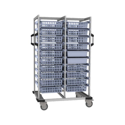 Medizinischer Wagen - CT220000000 - MEDICAL MODULAR SYSTEM S.A. (MMS) - für Kliniken / Mehrzweck / Gips