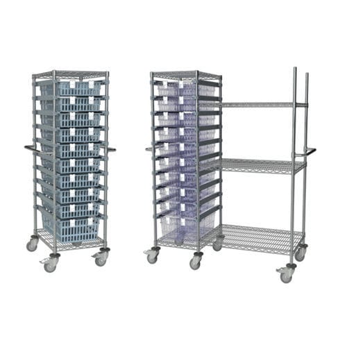 Mehrzweckwagen - MyModularStorage® - MEDICAL MODULAR SYSTEM S.A. (MMS) - für Transport / Logistik / Lager