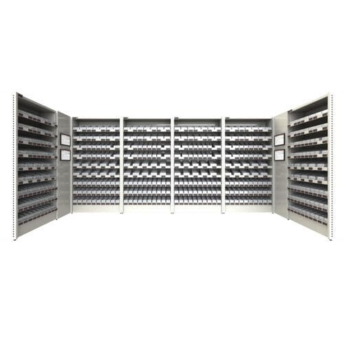 Modulares Regal - MMSpharma® - MEDICAL MODULAR SYSTEM S.A. (MMS) - für Apotheken