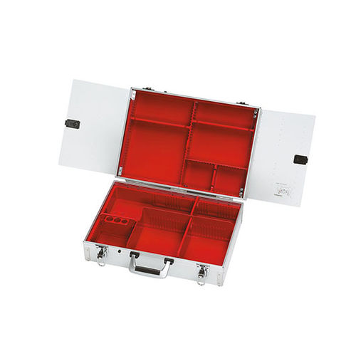Transport-Notfallkoffer - ULM - WEINMANN Emergency Medical Technology - Erste-Hilfe / mit Griff / Aluminium