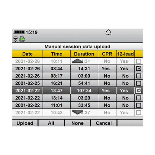 Datenmanagementsystem - WEINMANN Emergency Medical Technology - EKG / für Krankenhaus / Cloud