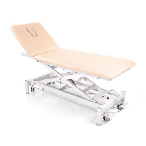 Elektrische Massageliege - Galaxy 2 - Chattanooga International - auf Rollen / mit höhenverstellbarer Rückenlehne / zweiteilig