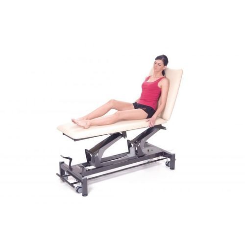 Elektrische Massageliege - TATRAS GERLACH - Chattanooga International - auf Rollen / mit höhenverstellbarer Rückenlehne / zweiteilig