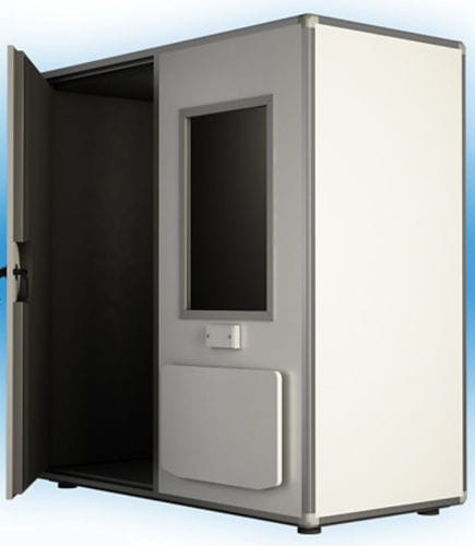Hörprüfkabine - PRO35F 2X1 - Puma Soundproofing