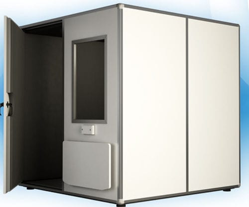 Hörprüfkabine - PRO35F 2X2 - Puma Soundproofing