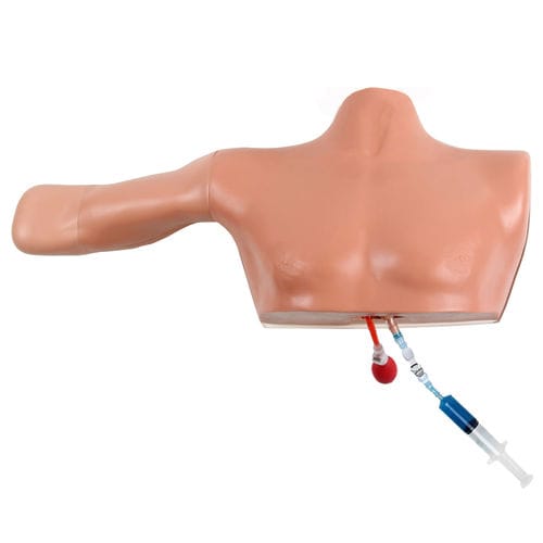 Patientensimulator für Ultraschalluntersuchungen - PICCLineMan - Simulab Corporation - für zentrale peripher eingeführte Katheterisierung / Anatomie / Oberkörper