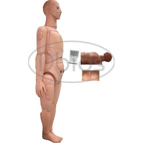 Trainingspuppe für Krankenpflege - DESH BIOLOGICAL WORKS - für Intubation / für Tracheotomie / für CPR
