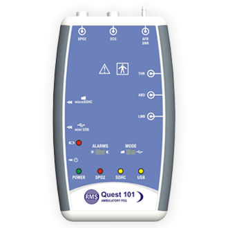 Polysomnograph / 10 Kanäle - Quest 101 - Recorders & Medicare Systems - ambulantes