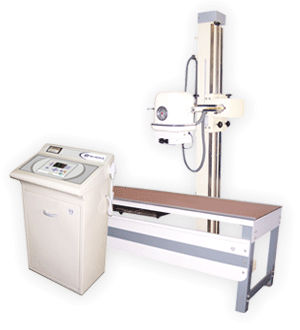 Digitales Röntgensystem - MDX-100/FS - Recorders & Medicare Systems - für diagnostische Fluoroskopie / für multifunktionale Röntgenaufnahmen / mit Kipptisch