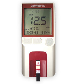 Automatischer Hämoglobin-Analysator - Ecotest - Recorders & Medicare Systems - für klinische Diagnose / Handgerät / Vollblut
