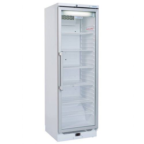 Kühlschrank für Apotheken - MF 386 E - MEDIFROID - vertikal / 1 Tür / mit Glastür