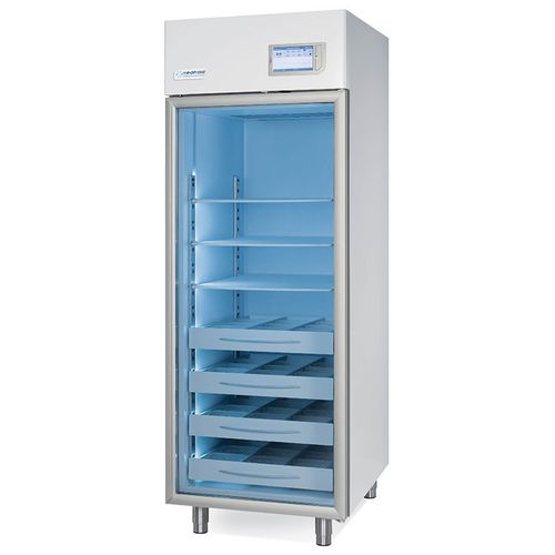 Kühlschrank für Apotheken - MFG700TS - MEDIFROID - vertikal / 1 Tür / mit Glastür